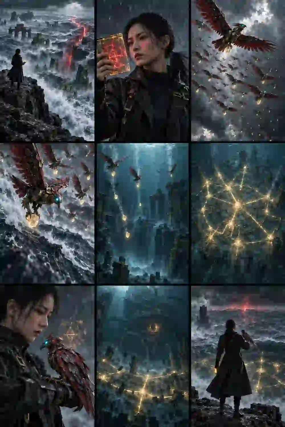山海未来局精卫协议 AI 影像分镜